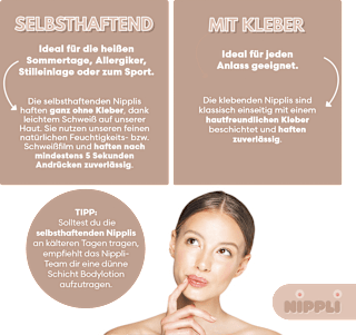 Nippelcover Tanned selbsthaftend (2 Paar) NIPPLI EUROPE GmbH