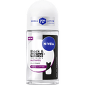 Antitranspirant Deo Roll-on Black & White Invisible Authentic NIVEA