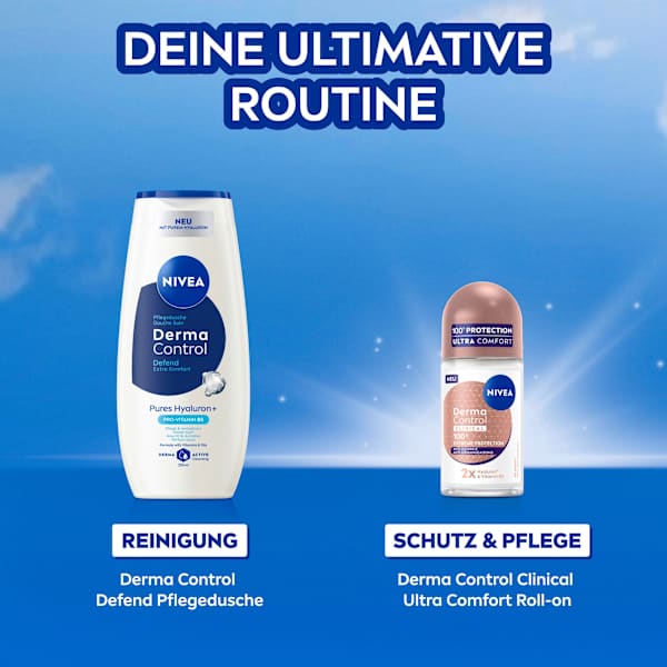 Antitranspirant Deo Roll-on Derma Control Clinical Anti-Juckreiz NIVEA