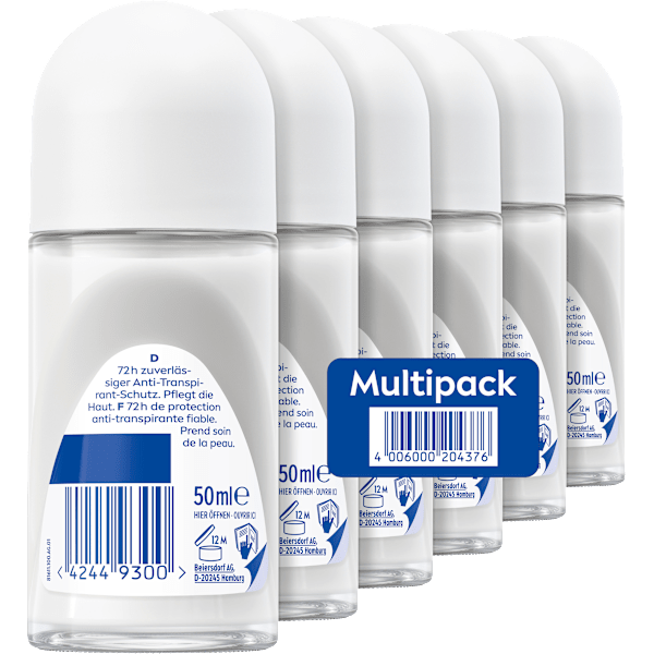 Antitranspirant Deo Roll-on Dry Comfort (6x50 ml) NIVEA