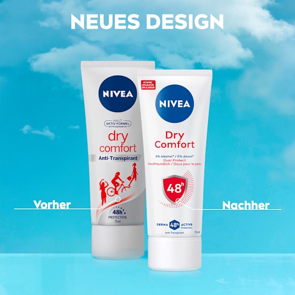 Antitranspirant Deocreme Dry Comfort NIVEA
