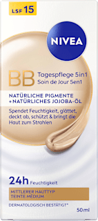 BB Creme Essentials 5in1 mittlerer bis dunkler Hauttyp, LSF 15 NIVEA