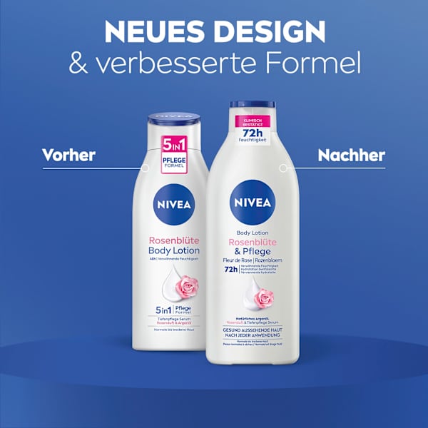 Bodylotion Rosenblüte & Pflege NIVEA