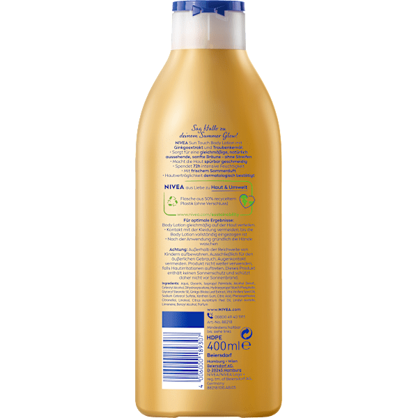 Bodylotion Sun Touch  NIVEA