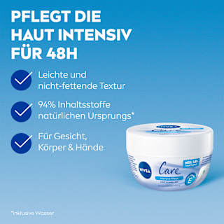 Care Creme Intensive Pflege, Reisegröße NIVEA