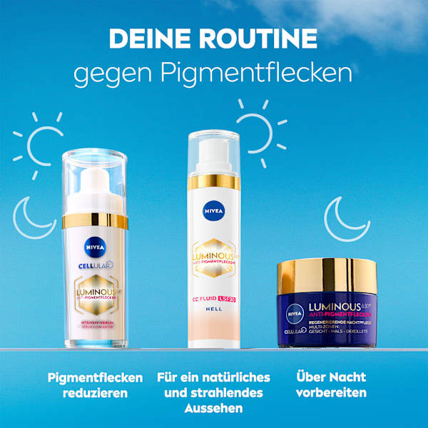 CC Creme Luminous 630 Getöntes Fluid MIttel LSF 30 NIVEA