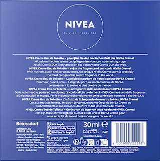 Creme Eau de Toilette NIVEA