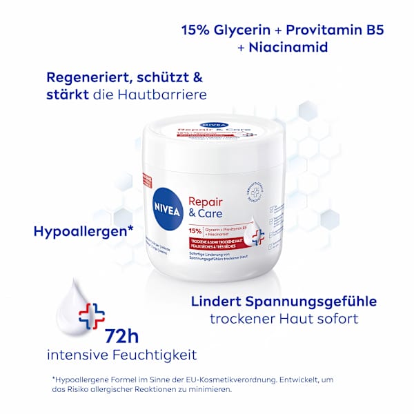 Creme Repair & Care Intensive Pflege Tiegel NIVEA