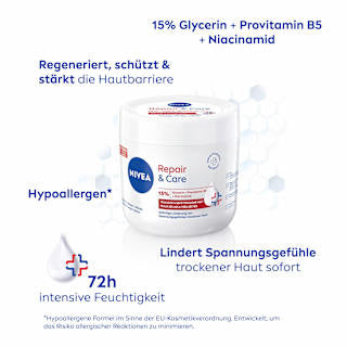 Creme Repair & Care Intensive Pflege Tiegel NIVEA