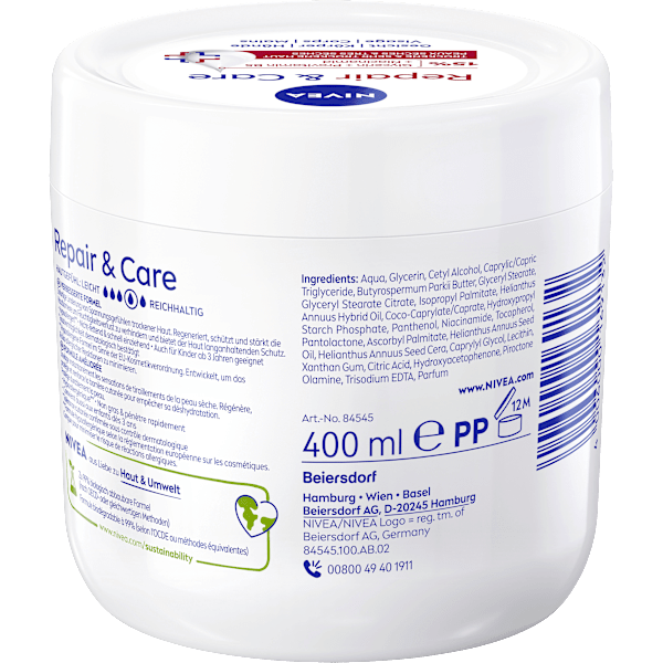 Creme Repair & Care Intensive Pflege Tiegel NIVEA