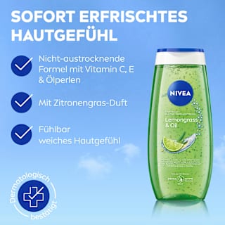 Duschgel Lemongrass & Oil NIVEA