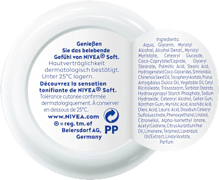 Feuchtigkeitscreme soft im Tiegel, Reisegröße NIVEA