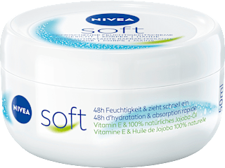 Feuchtigkeitscreme soft im Tiegel, Reisegröße NIVEA