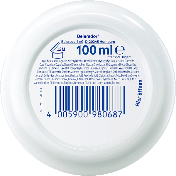 Feuchtigkeitscreme soft im Tiegel NIVEA