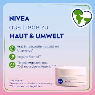 Gesichtscreme Gel-Creme Rose pflegend NIVEA