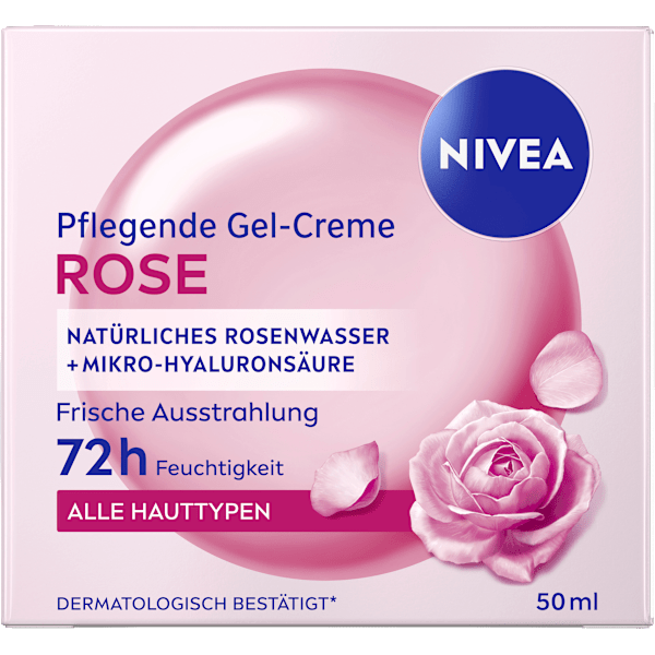 Gesichtscreme Gel-Creme Rose pflegend NIVEA
