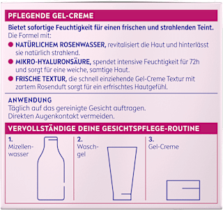 Gesichtscreme Gel-Creme Rose pflegend NIVEA