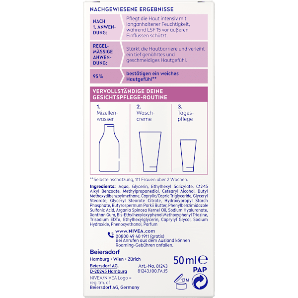 Gesichtscreme LSF 15 reichhaltig NIVEA