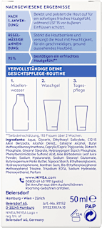 Gesichtscreme LSF15 erfrischend NIVEA