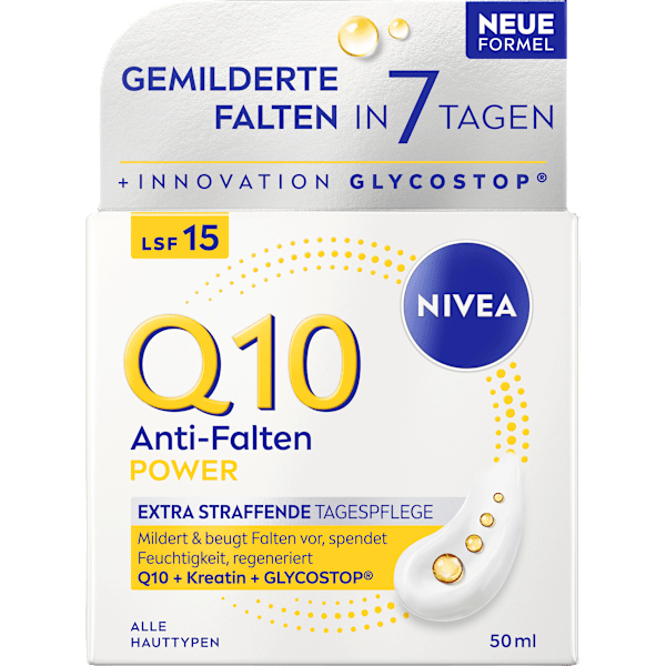 Gesichtscreme Q10 Anti-Falten LSF15 NIVEA