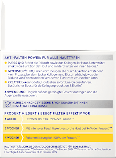 Gesichtscreme Q10 Anti-Falten LSF15 NIVEA