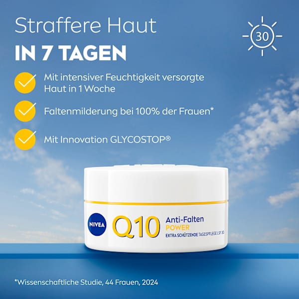 Gesichtscreme Q10 Anti-Falten LSF30 NIVEA