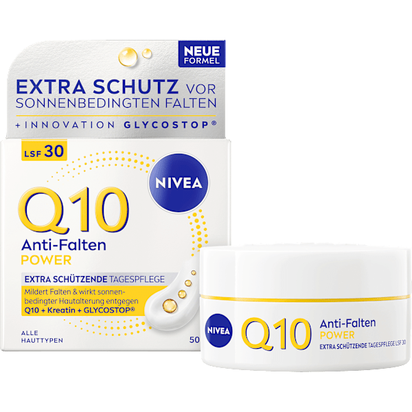 Gesichtscreme Q10 Anti-Falten LSF30 NIVEA