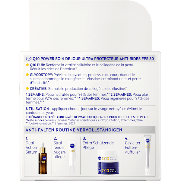 Gesichtscreme Q10 Anti-Falten LSF30 NIVEA