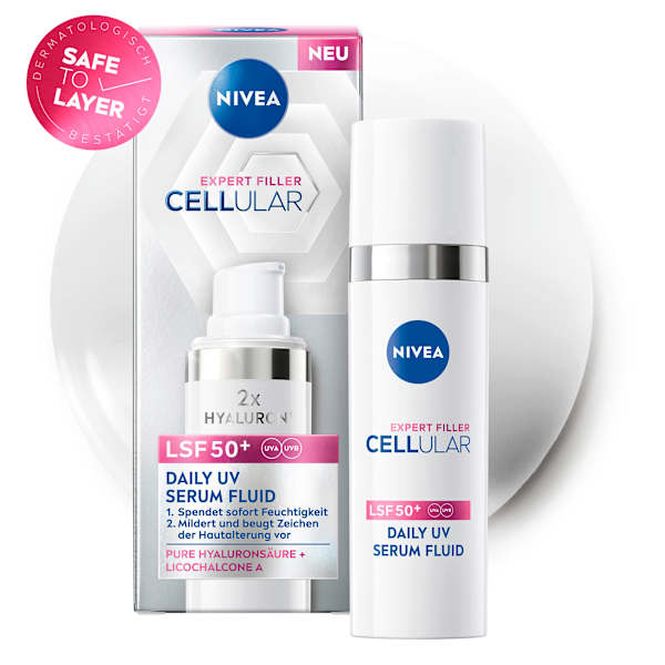 Gesichtscreme Serum Fluid Cellular LSF 50+ NIVEA