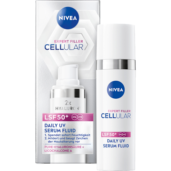 Gesichtscreme Serum Fluid Cellular LSF 50+ NIVEA