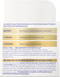 Gesichtscreme Vital Soja Anti-Age schützend LSF 30 NIVEA