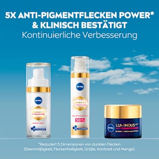 Gesichtsfluid Cellular Luminous 630 Anti Pigmentflecken LSF 50 NIVEA