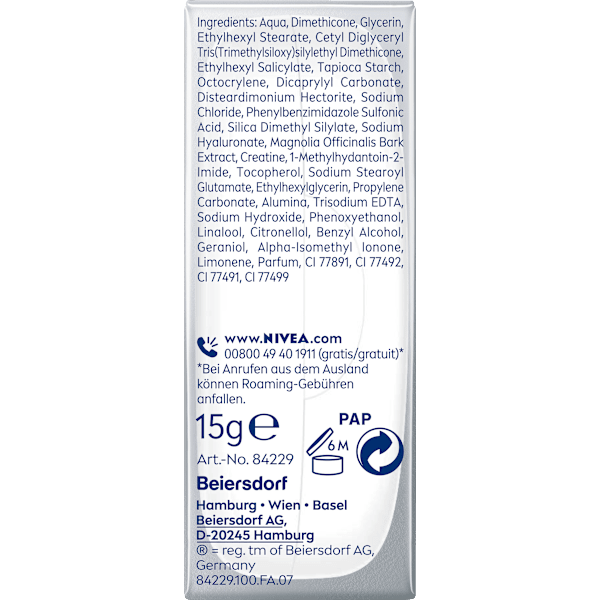 Gesichtsfluid getönt 3in1 Hyaluron Cellular Filler (Mittel) LSF 15 NIVEA