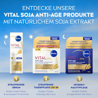 Gesichtsserum Vital Soja Anti-Age straffend NIVEA