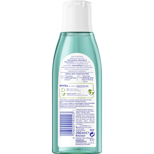 Gesichtswasser Derma Skin Clear  NIVEA