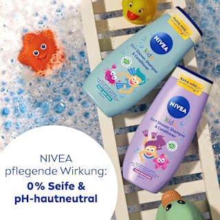 Kinder Duschgel, Shampoo & Conditioner 3in1 Apfelduft NIVEA
