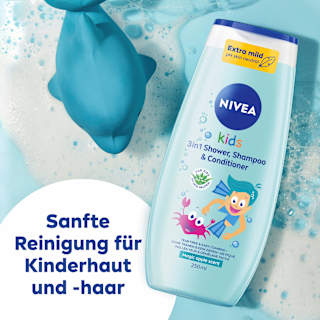 Kinder Duschgel, Shampoo & Conditioner 3in1 Apfelduft NIVEA