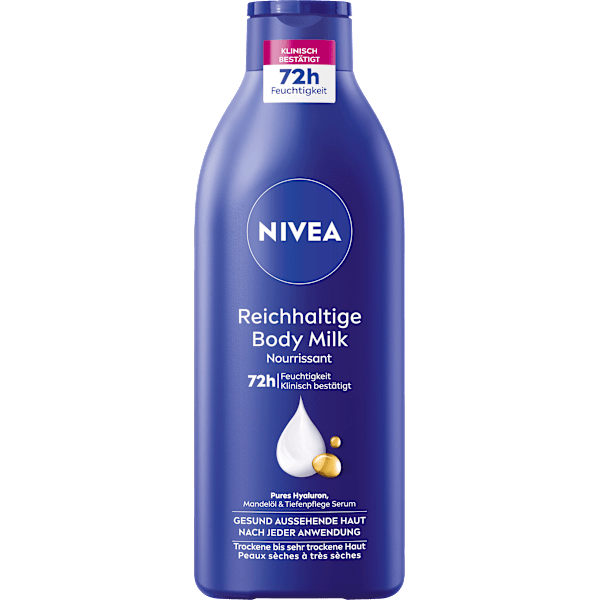 Körpermilch trockene Haut  NIVEA