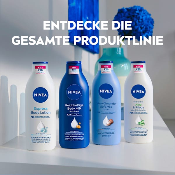 Körpermilch trockene Haut  NIVEA