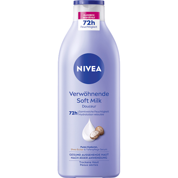Körpermilch verwöhnende Soft Milk NIVEA