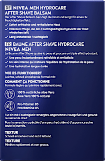 After Shave Balsam Hydrocare NIVEA MEN