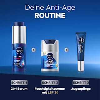 Anti Age Feuchtigkeitscreme Hyaluron LSF 30 NIVEA MEN