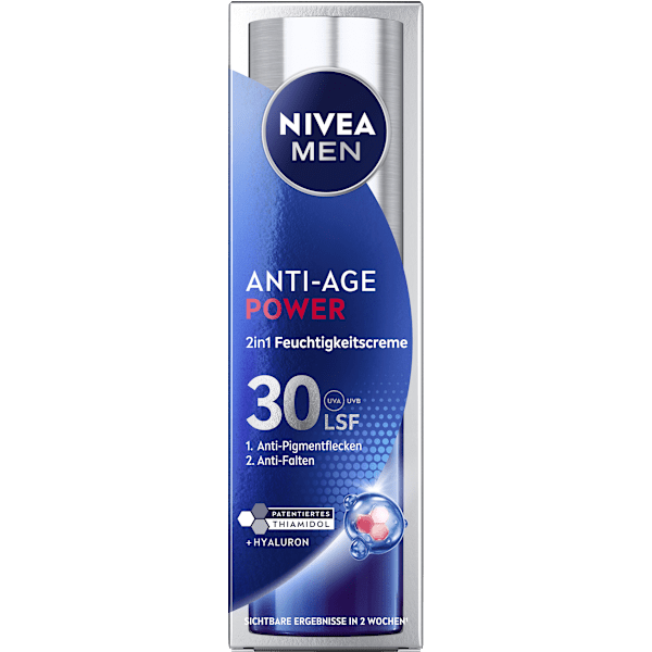 Anti Age Feuchtigkeitscreme Power 2in1 LSF 30 NIVEA MEN