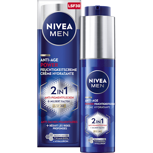 Anti Age Feuchtigkeitscreme Power LSF 30 NIVEA MEN