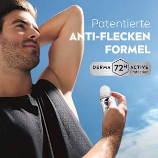 Antitranspirant Deo Roll-on Black & White Invisible Original NIVEA MEN