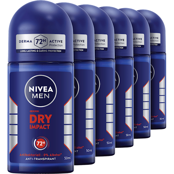 Antitranspirant Deo Roll-on Dry Impact NIVEA MEN