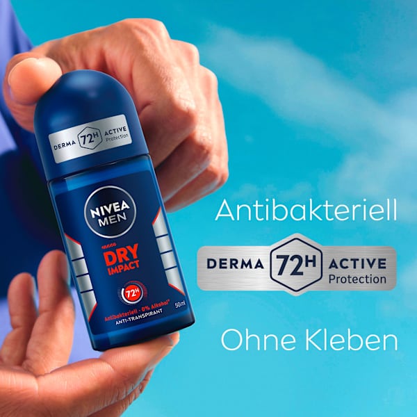 Antitranspirant Deo Roll-on Dry Impact NIVEA MEN