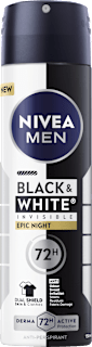 Antitranspirant Deospray Black & White Invisible Epic Night NIVEA MEN