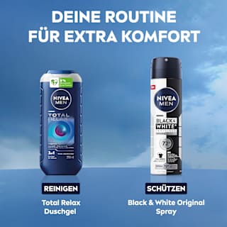 Antitranspirant Deospray Black & White Invisible Original NIVEA MEN
