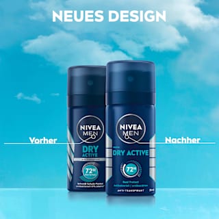 Antitranspirant Deospray Dry Active, Reisegröße NIVEA MEN